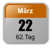 22 März 62.Tag